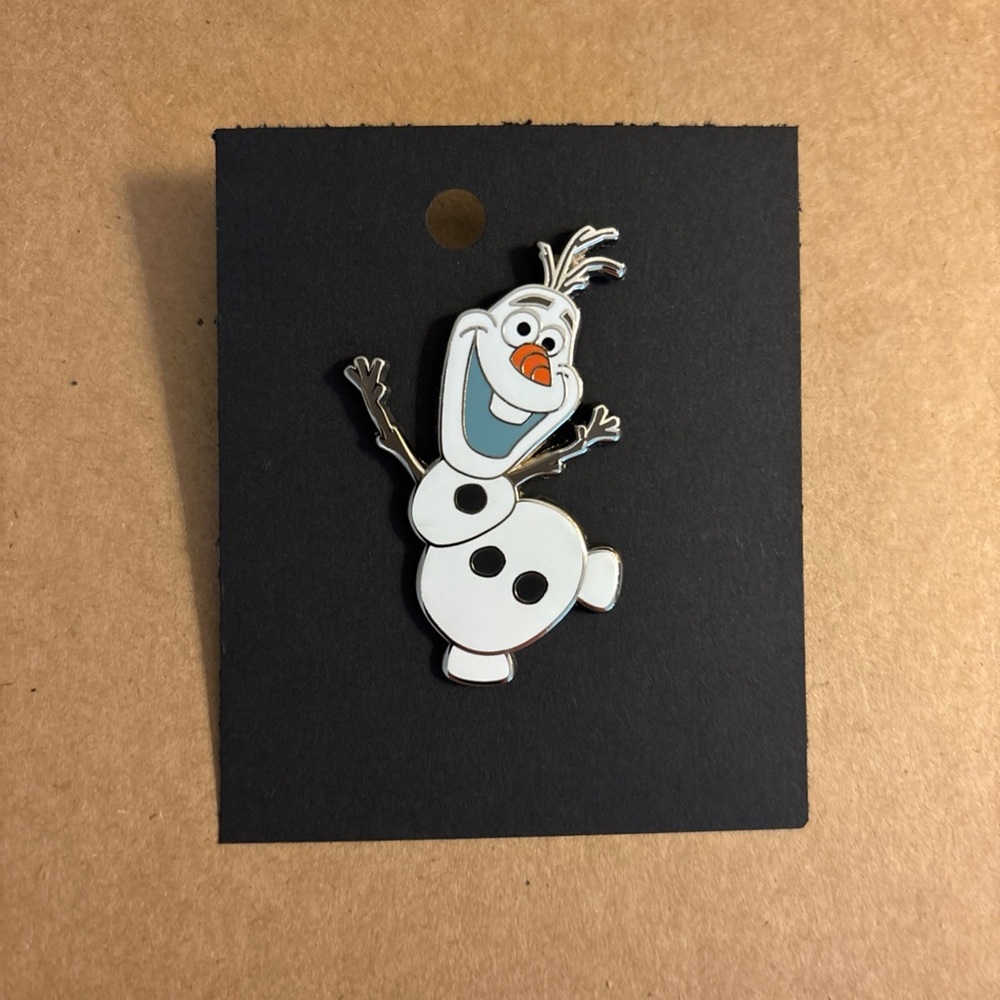 Disney Olaf Character Enamel Trading Lapel pin Frozen dancing snowman